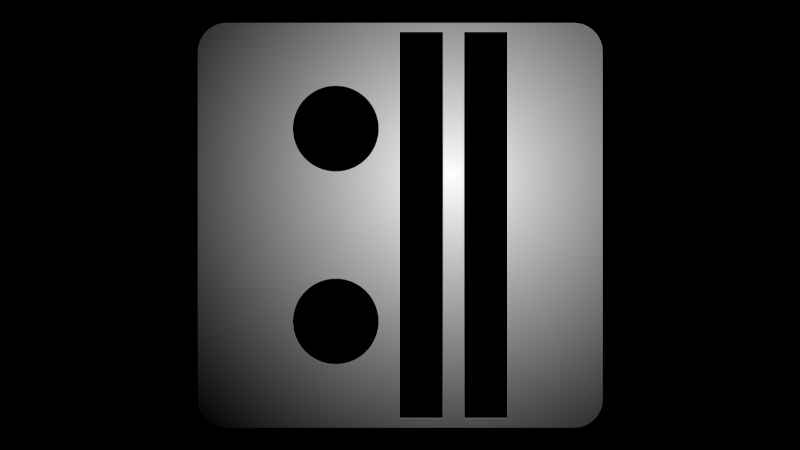 Image of the number 12 in ancient Mayan